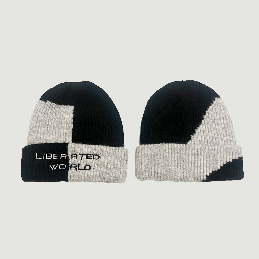 Liberated World Winter Beanie- Black